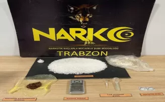Trabzon’da uyuşturucu operasyonunda 2 şüpheli yakalandı