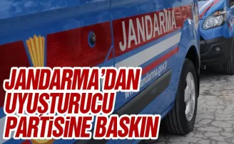 Trabzon’da uyuşturucu partisine baskın