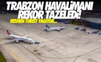 Trabzon Havalimanı rekor tazeledi!