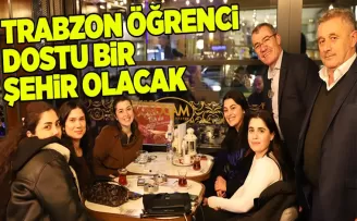 TRABZON ÖĞRENCİ DOSTU BİR ŞEHİR OLACAK