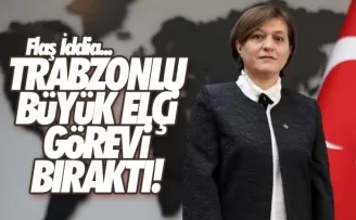 Trabzonlu Büyükelçi görevini bıraktı iddiası!
