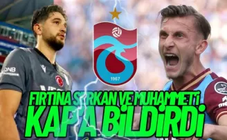 Trabzonspor 2 genç ismini daha KAP'a bildirdi.