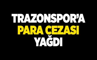 Trabzonspor’a para cezası yağdı!