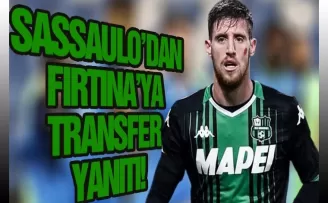 Trabzonspor'a Sassuolo'dan transfer yanıtı!