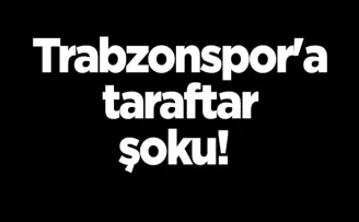 Trabzonspor’a taraftar şoku! Beklenilen ilgi olmadı