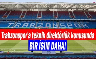 Trabzonspor’a teknik direktörlük konusunda bir isim daha!