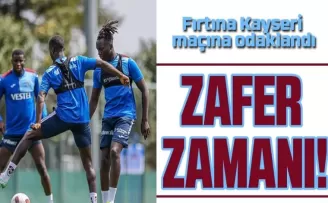 Trabzonspor, Avrupa Kupaları Hedefi İçin Kayserispor Maçına Odaklandı
