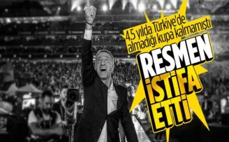 Trabzonspor Başkanı Ahmet Ağaoğlu resmen istifa etti