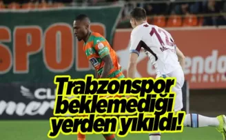 Trabzonspor beklemediği yerden yıkıldı!