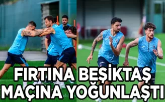Trabzonspor, Beşiktaş Maçı Hazırlıklarını Yoğunlaştırıyor