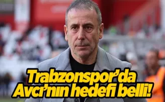 Trabzonspor’da Abdullah Avcı’nın hedefi belli!