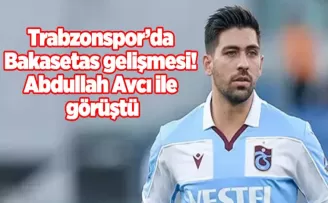 Trabzonspor’da Bakasetas gelişmesi! Abdullah Avcı ile görüştü