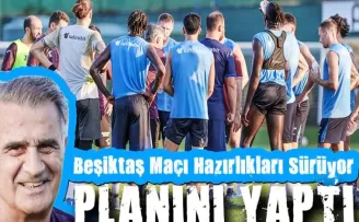 Trabzonspor’da Beşiktaş Maçı Hazırlıkları Sürüyor