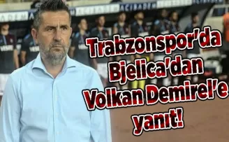 Trabzonspor’da Bjelica’dan Volkan Demirel’e yanıt! 