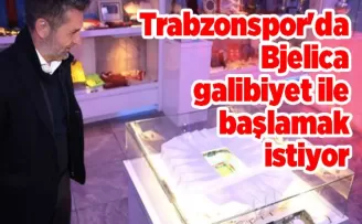 Trabzonspor’da Bjelica galibiyet ile başlamak istiyor