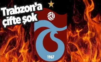Trabzonspor'da çifte şok!