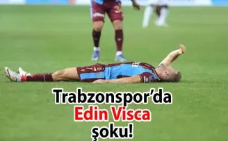 Trabzonspor’da Edin Visca şoku…