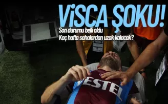 Trabzonspor'da Edin Visca şoku!