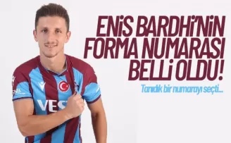 Trabzonspor'da Enis Bardhi'nin forma numarası belli oldu