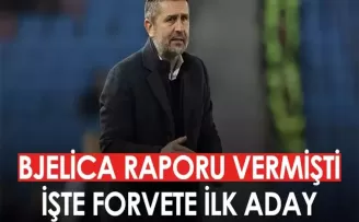 Trabzonspor’da forvet için ilk aday belli
