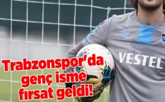 Trabzonspor’da genç isme fırsat geldi! Sivasspor maçında kalede olacak