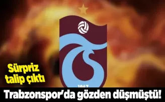 Trabzonspor’da gözden düşmüştü! Sürpriz talip çıktı