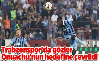 Trabzonspor’da gözler Onuachu’nun hedefine çevrildi
