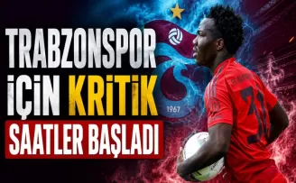 Trabzonspor’da Irankunda Transferi İçin Kritik Saatler Başladı