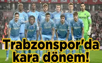 Trabzonspor’da kara dönem! Kriz yaşanıyor