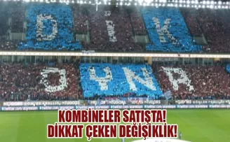 Trabzonspor’da kombineler satışa çıktı! Dikkat çeken değişiklik