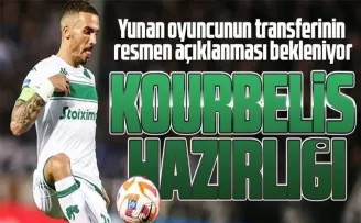 Trabzonspor’da Kourbelis hazırlığı