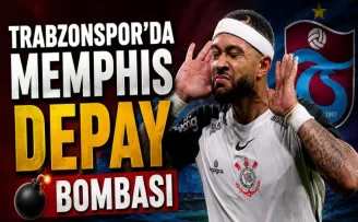 Trabzonspor’da Memphis Depay Bombası