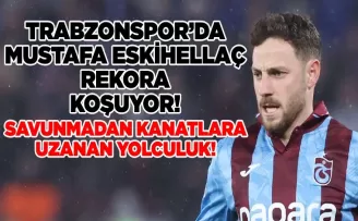 Trabzonspor’da Mustafa Eskihellaç rekora koşuyor