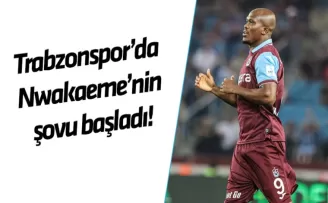 Trabzonspor’da Nwakaeme’nin şovu başladı