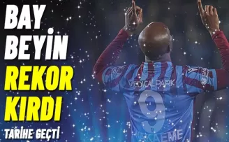 Trabzonspor'da Nwakaeme rekor kırdı, tarihe geçti