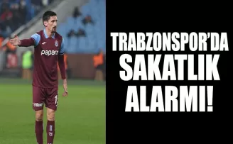 Trabzonspor’da sakatlık alarmı! 