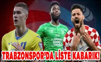 Trabzonspor’da santrafor için liste kabarık!