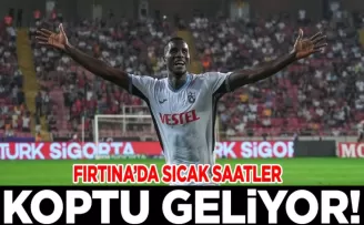 Trabzonspor’da Sıcak Saatler