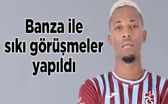 Trabzonspor’da Simon Banza’yla sıkı görüşmeler yapıldı