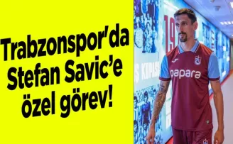 Trabzonspor’da Stefan Savic ilk özel görevini aldı