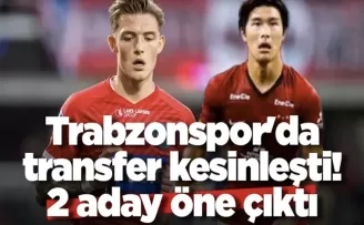 Trabzonspor’da transfer kesinleşti! 2 aday öne çıktı