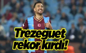 Trabzonspor’da Trezeguet rekor kırdı!