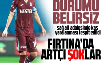 Trabzonspor’da Trezeguet’ten Kötü Haber!