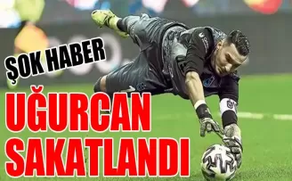 Trabzonspor’da Uğurcan Çakır sakatlandı!