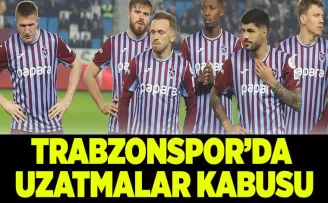 Trabzonspor’da Uzatmalar Kabusu: 7 Puanlık Kayıp