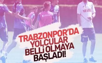 Trabzonspor’da yolcular belli olmaya başladı!