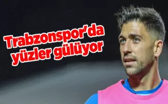 Trabzonspor’da yüzler gülüyor