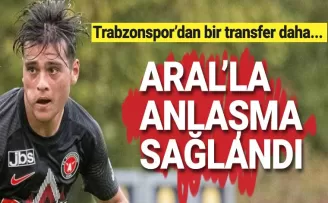  Trabzonspor'dan bir transfer daha! Aral'la anlaşma sağlandı