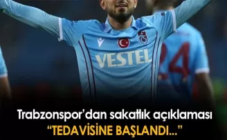 Trabzonspor’dan genç oyuncunun sağlık durumu için açıklama