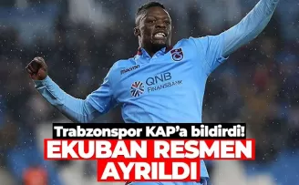 Trabzonspor Ekuban transferini duyurdu